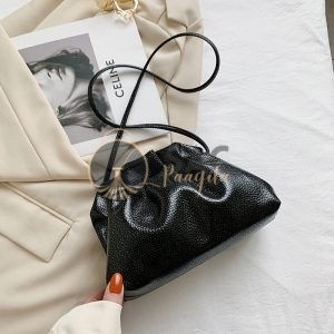 Sac de soirée doré noir